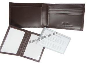Texas Tech Red Raiders Wrinkle Zep Pro Leather Bifold Wallet