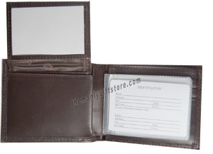 Buck Deer Wrinkle Zep Pro Leather Bifold Wallet