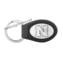 Load image into Gallery viewer, Nebraska Zep-Pro Leather Concho Key Fob Brown, Camo or Black