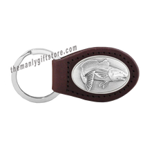 Load image into Gallery viewer, Redfish Zep-Pro Leather Concho Key Fob Brown, Camo or Black