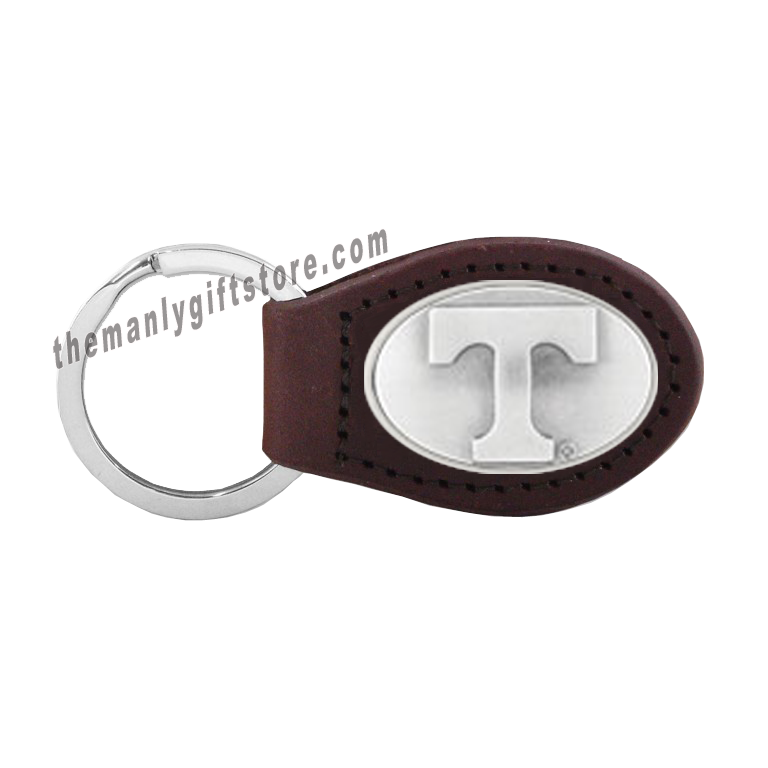 Tennessee Zep-Pro Leather Concho Key Fob Brown, Camo or Black