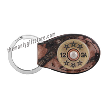 Load image into Gallery viewer, Shell Zep-Pro Leather Concho Key Fob Brown, Camo or Black