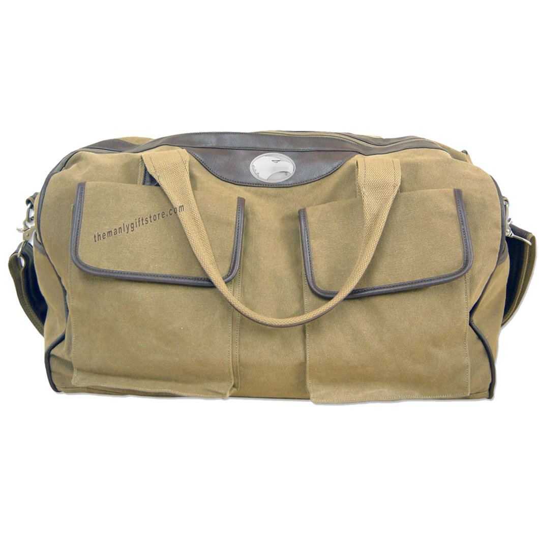 Georgia Southern Zep Pro Waxed Canvas Weekender Duffle Bag