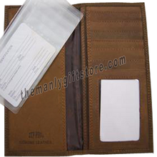 Load image into Gallery viewer, OSU Oklahoma State Fence Row Camo Genuine Leather Roper Wallet
