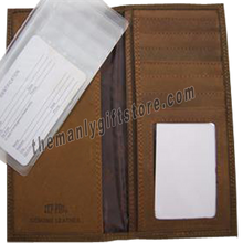 Load image into Gallery viewer, South Carolina Palmetto Tree Genuine Leather Roper Wallet