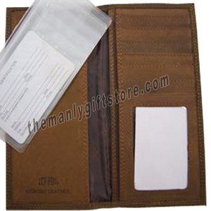 Texas Star Fence Row Camo Genuine Leather Roper Wallet