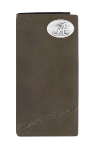 Alabama Crimson Tide Roper Genuine Leather Wallet