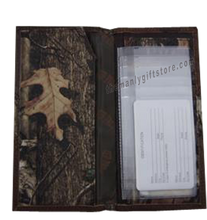 Load image into Gallery viewer, Ichthys Christian Fish Roper Mossy Oak Camo Wallet