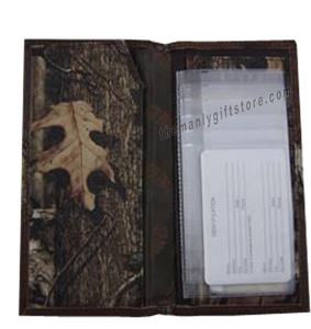 Ohio State Buckeyes Roper Mossy Oak Camo Wallet