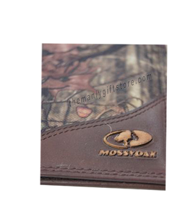 OSU Oklahoma State Roper Mossy Oak Camo Wallet