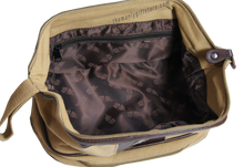 Load image into Gallery viewer, Labrador Zep Pro Khaki Canvas Concho Toiletry Bag