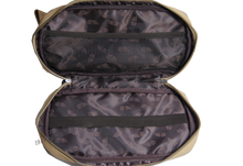 Load image into Gallery viewer, Mossy Oak Logo Zep Pro Khaki Canvas Concho Toiletry Bag