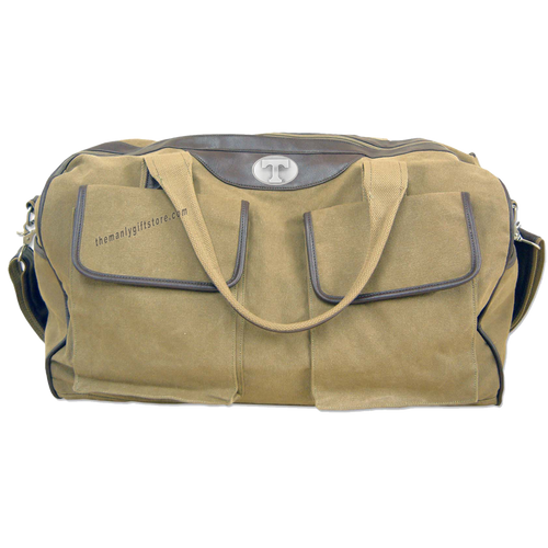 Tennessee Zep Pro Waxed Canvas Weekender Duffle Bag