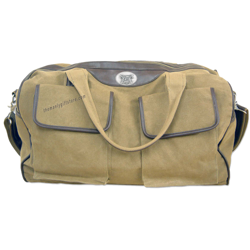 Turkey Zep Pro Waxed Canvas Weekender Duffle Bag