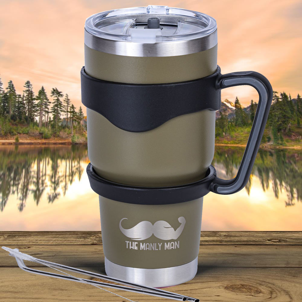 The Manly Gift Store Man 30oz TUMBLER