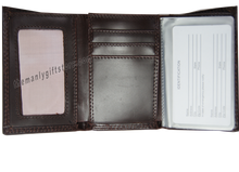 Load image into Gallery viewer, Georgia Bulldogs Mascot Wrinkle Zep Pro Leather Trifold Wallet